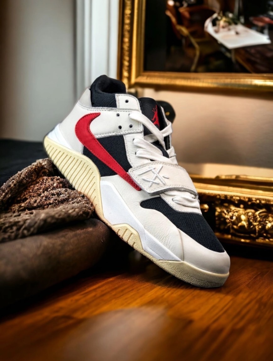 Travis Scott x Nike Jumpman Jack TR "University Red" 聯名款 倒鉤 紅色 棕紅 FZ8117101