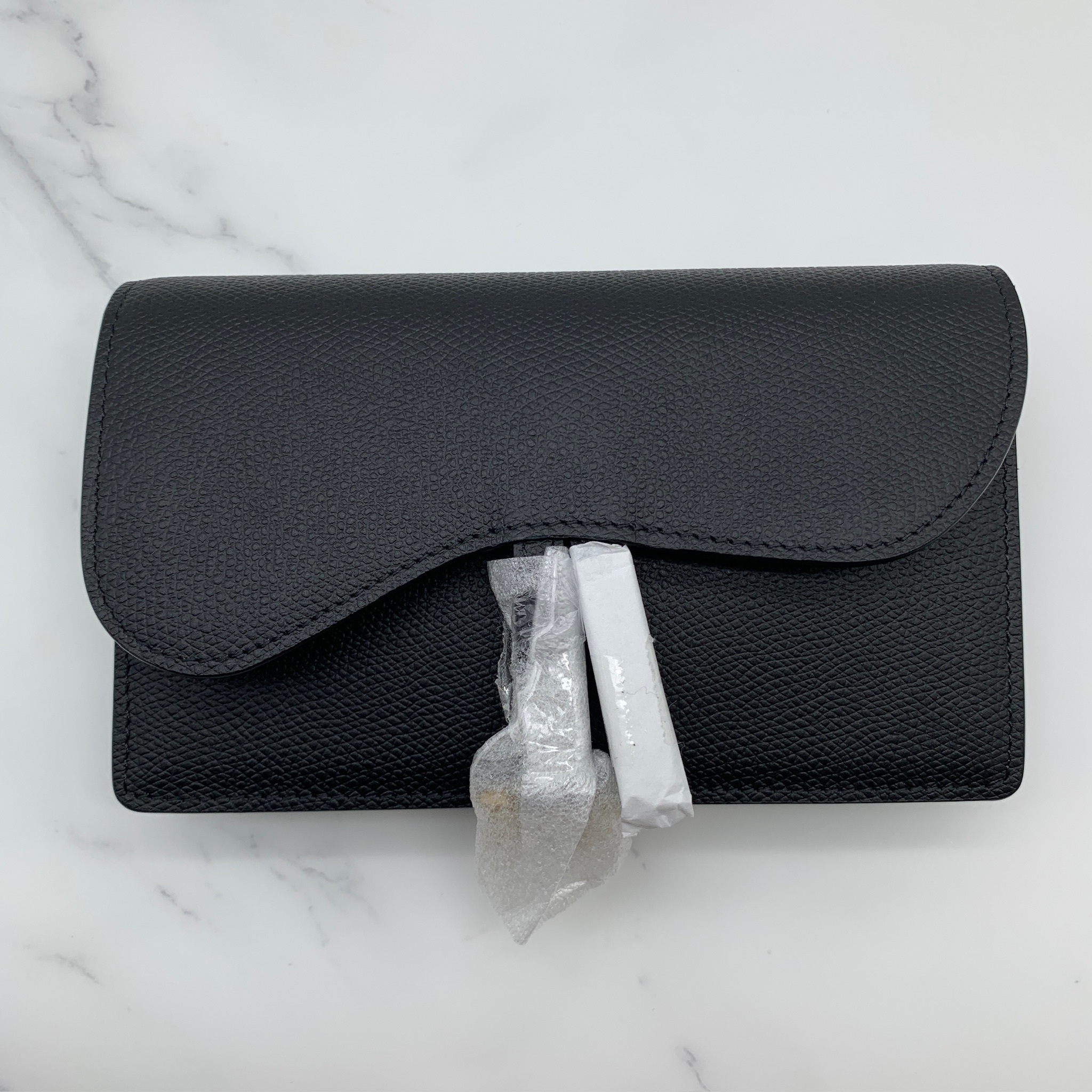 Dior saddle pouch with strap