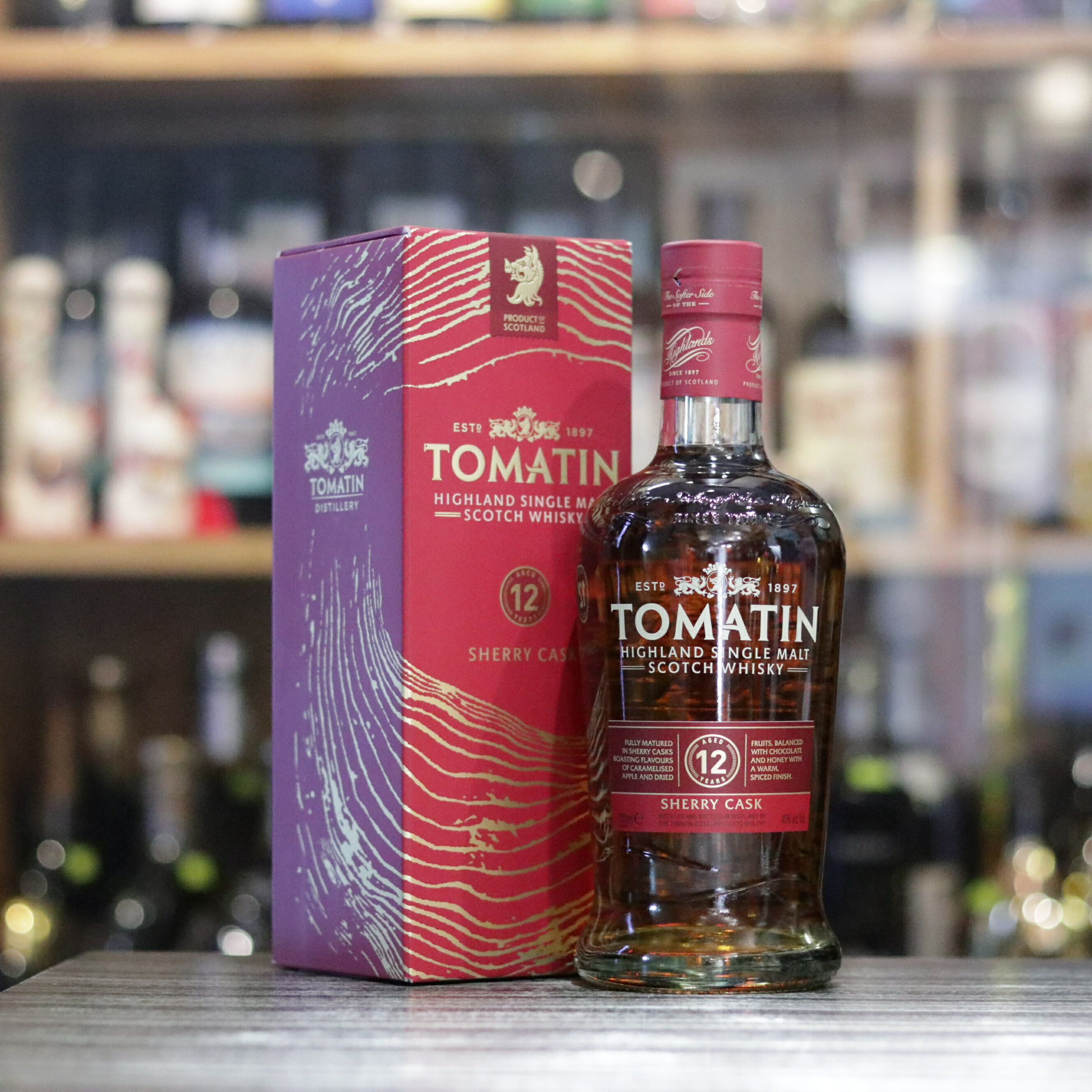 Tomatin 12 Year Old Sherry Cask - 70cl/40%