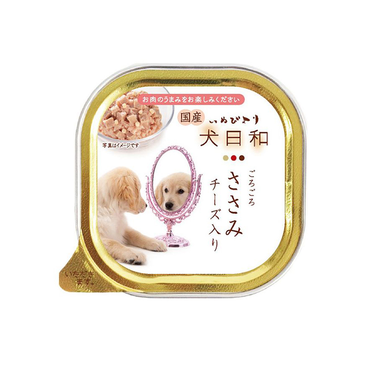 犬日和 雞肉芝士味濕糧 100g