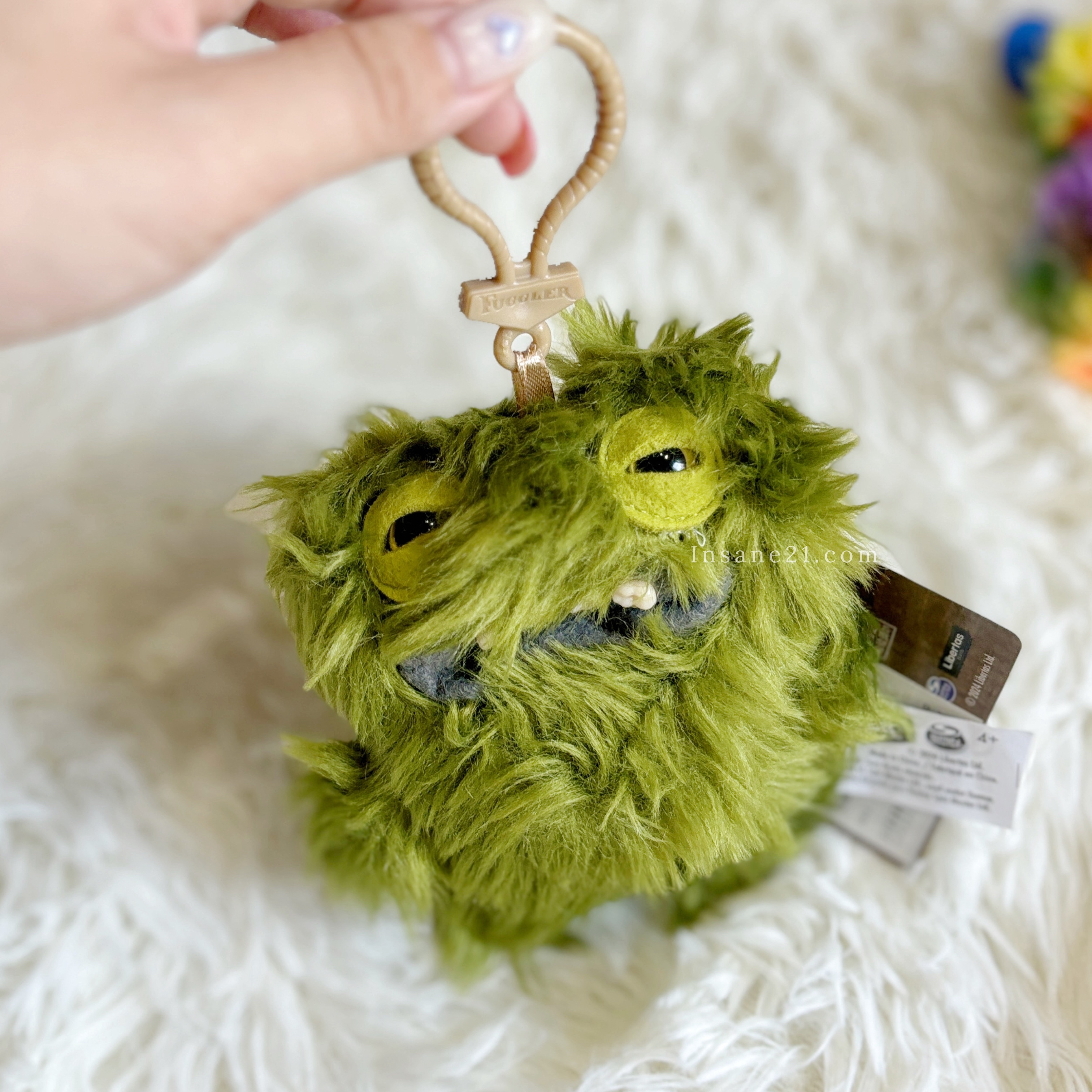 FUGGLER 牙寶 『基本款』 缺牙 萌牙怪獸 醜娃 吊飾 鑰匙圈 /現貨