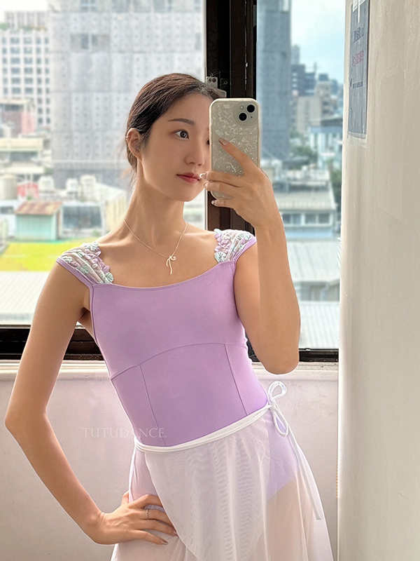 法國 WearMoi【WM-GEMMA 蕾絲刺繡公主線舞衣】