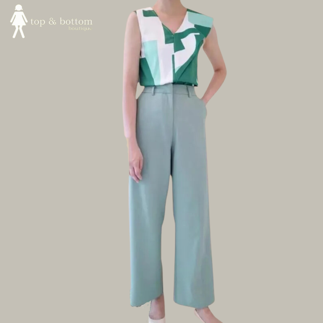 HIGH WAISTED LONG CULOTTES