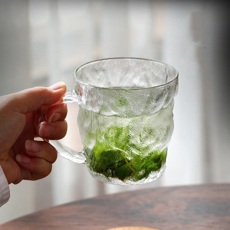 冰川把手玻璃杯【A3】