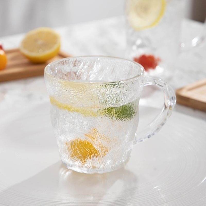 冰川把手玻璃杯【A3】