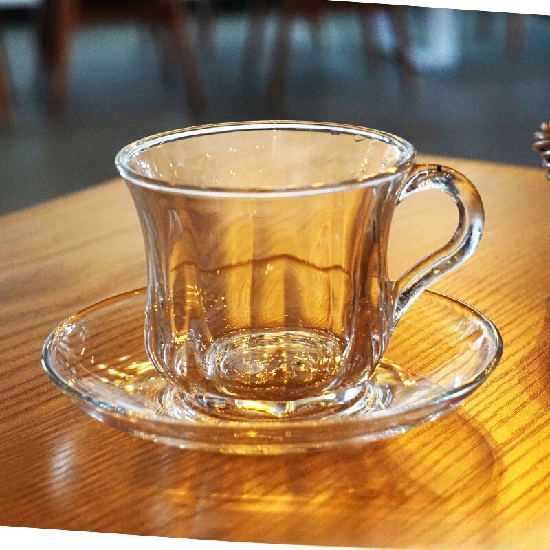 八角玻璃咖啡杯