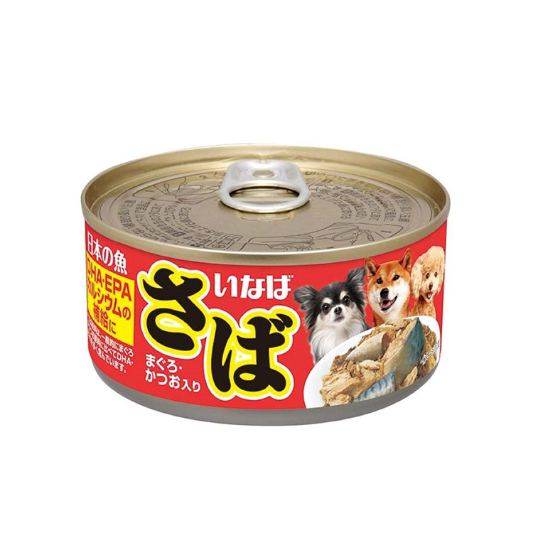 INABA 雞肉+吞拿魚+鰹魚罐(犬用)170G