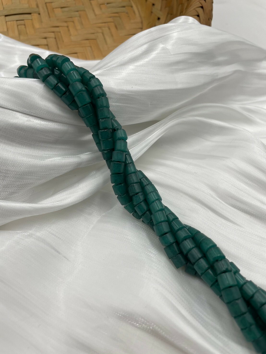 琉璃素色珠-綠色