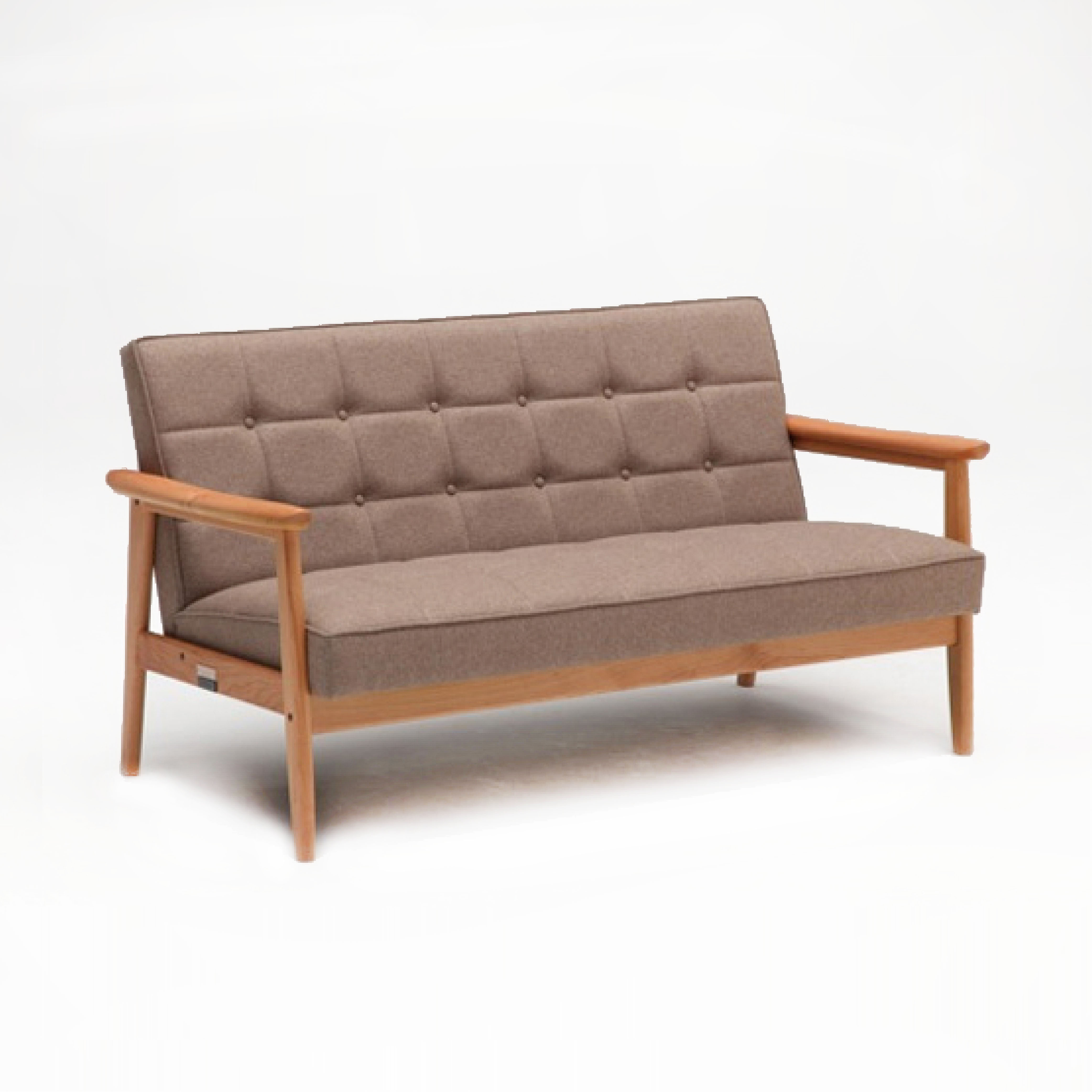 K CHAIR 雙人沙發 / 櫻桃木&羊毛