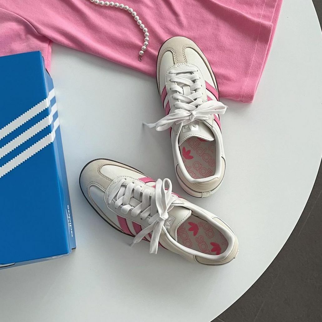 ADIDAS SAMBA OG 奶油桃粉 芭比粉 白粉 粉紅 焦糖底 女鞋 IG1962 / 調貨