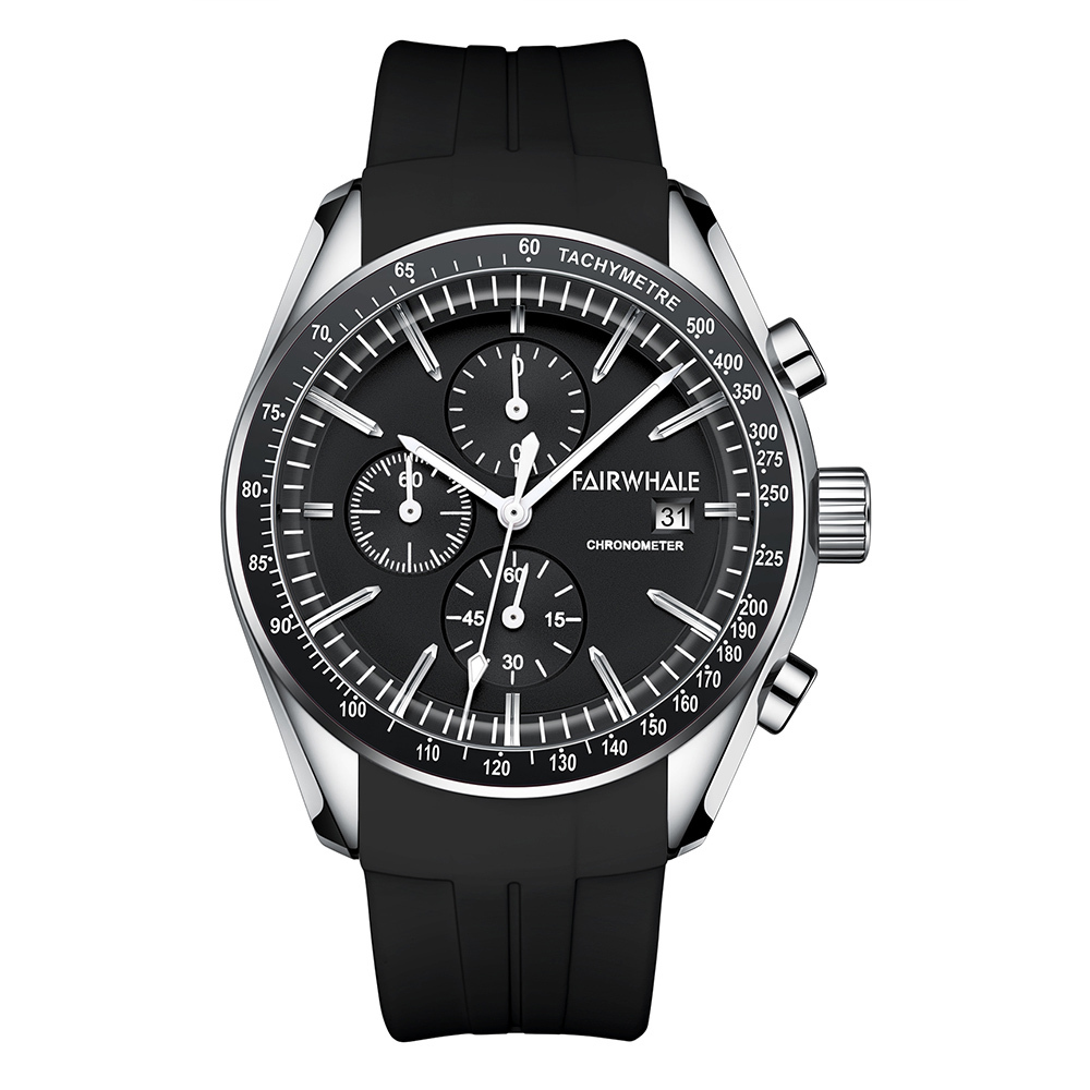 【Mark fairwhale 馬克菲爾】夏日繽紛 青春活力 三針三眼 矽膠 手錶-5650