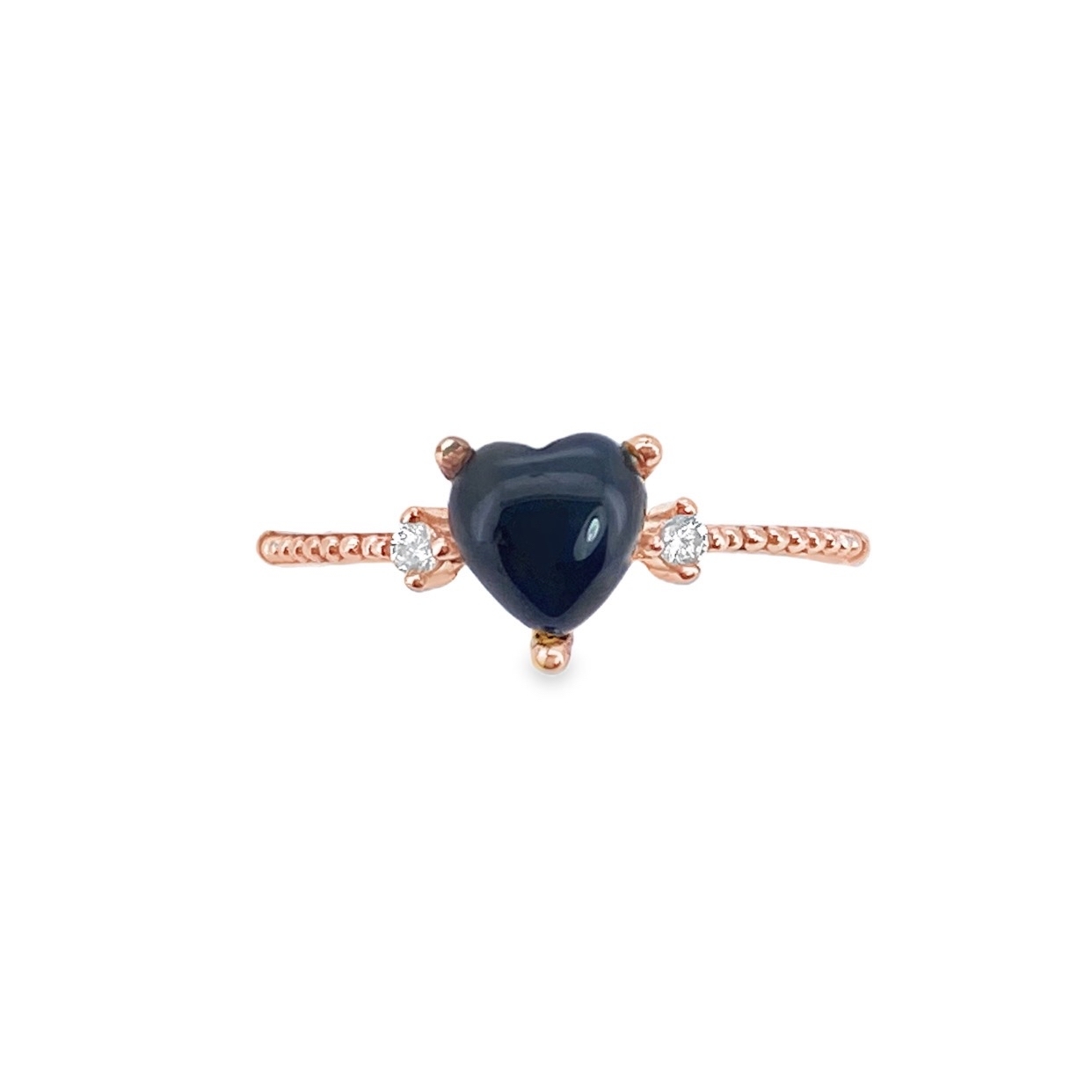 T419愛心藍寶石戒指