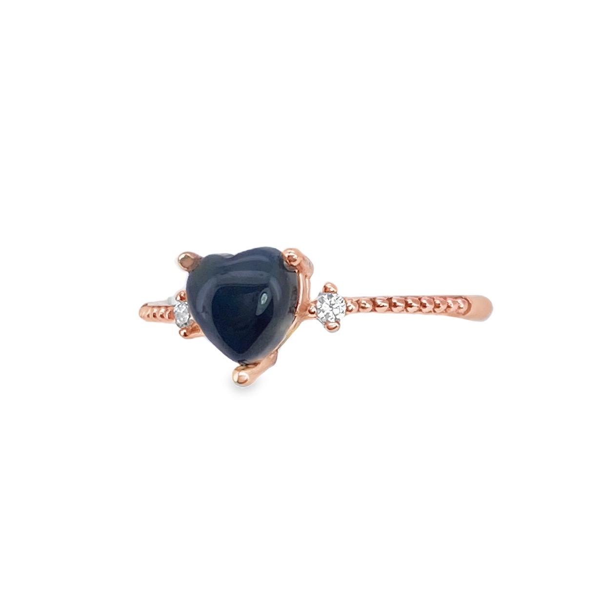 T419愛心藍寶石戒指