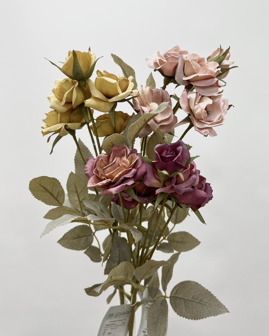 日本擬真花 多頭玫瑰 FM302201系列