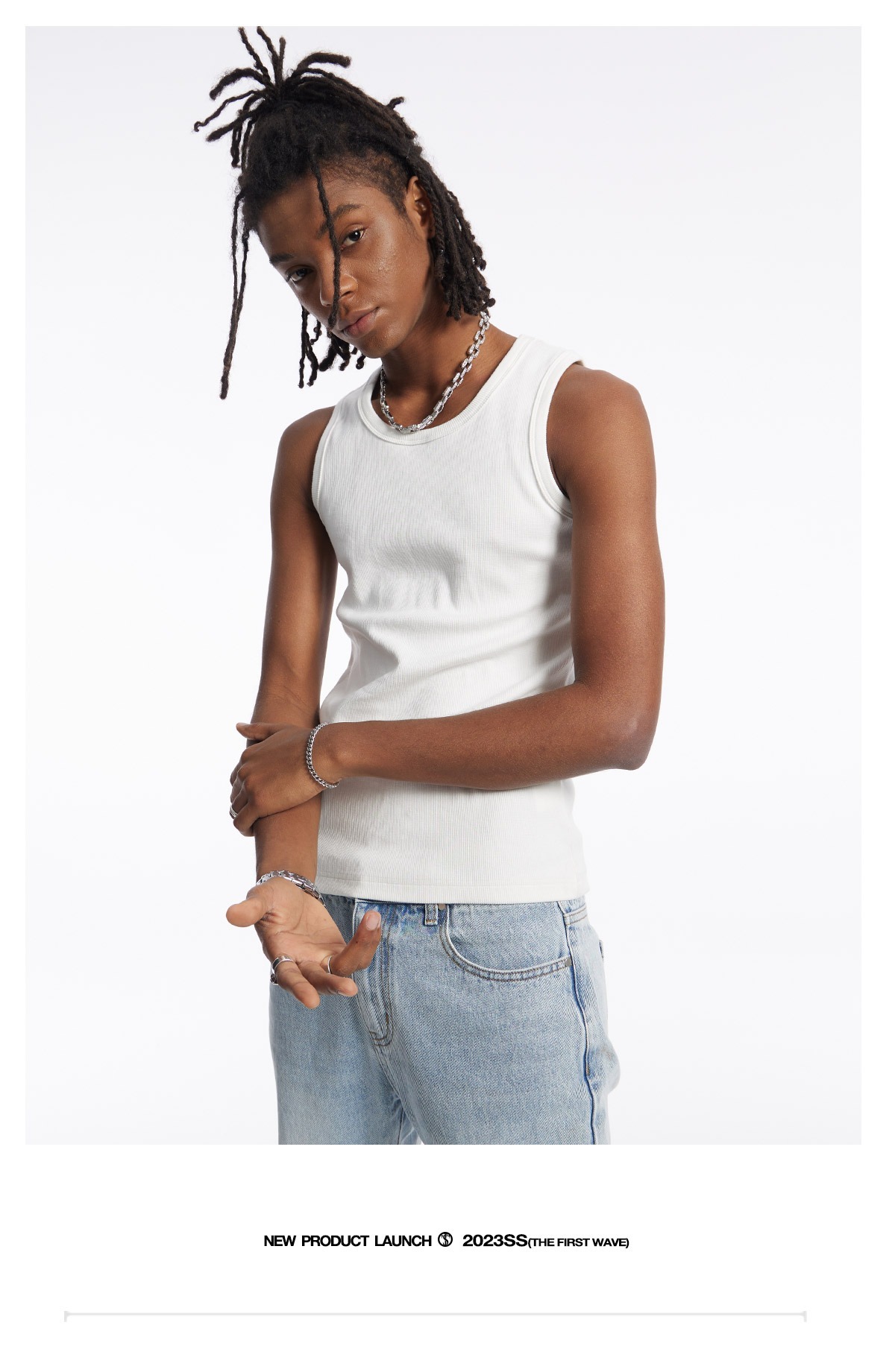 STK SmallTownKid ASEN同款 基礎款 美式復古街頭風 緊身背心