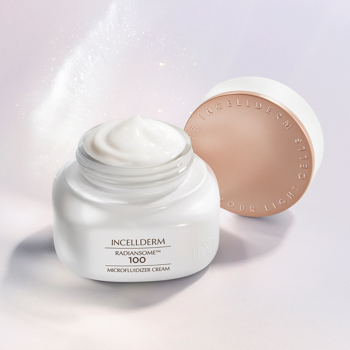 映皙美 光點100超微流極光面霜【🇰🇷韓國正品】RIMAN力曼香港 INCELLDERM映皙美INCELLDERM RADIANSOME 100 MICROFLUIDIZER CREAM 輕盈乳霜質地，微分子成分能由內而外活化肌膚，打造亮白緊緻的極光美肌