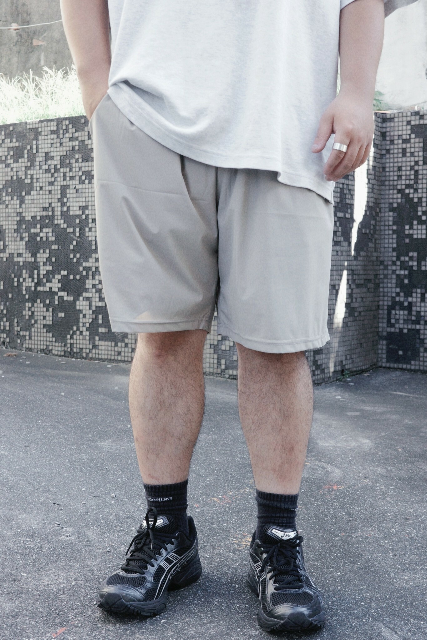 自訂款 2024 冰絲彈力 耐磨短褲  ps111