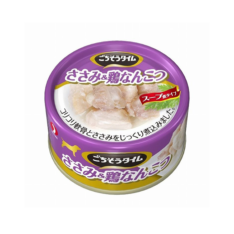 盛宴時間 雞肉粒+雞軟骨罐 80g