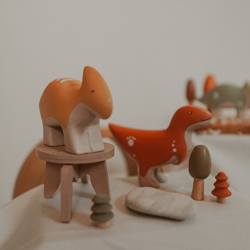 小鴨 - 副櫛龍 | 回收木玩