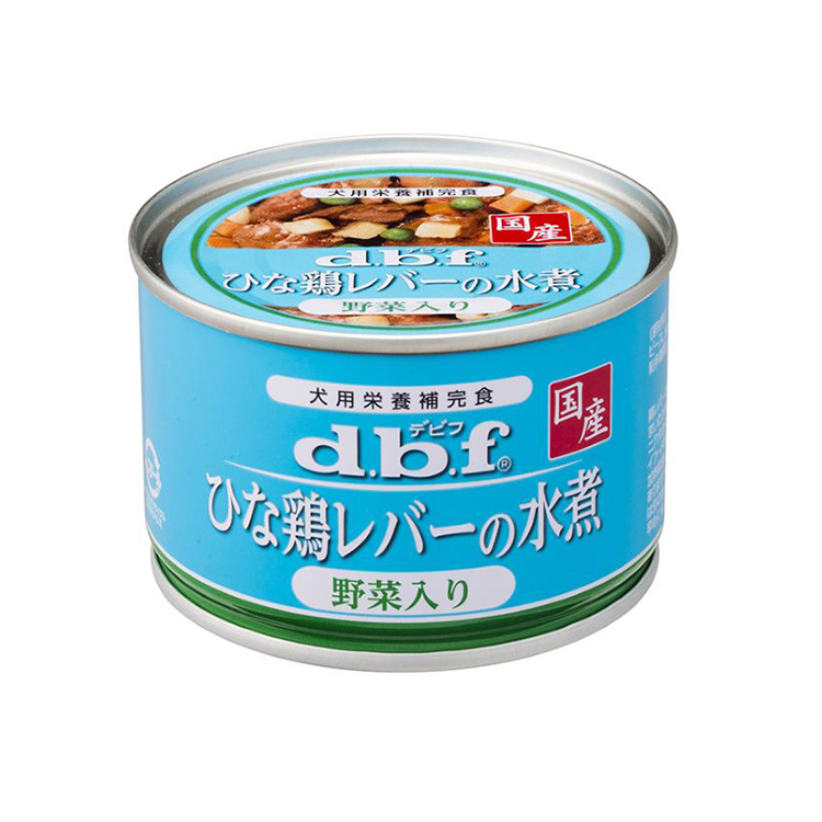 d.b.f 嫩雞肝水煮 野菜罐150g