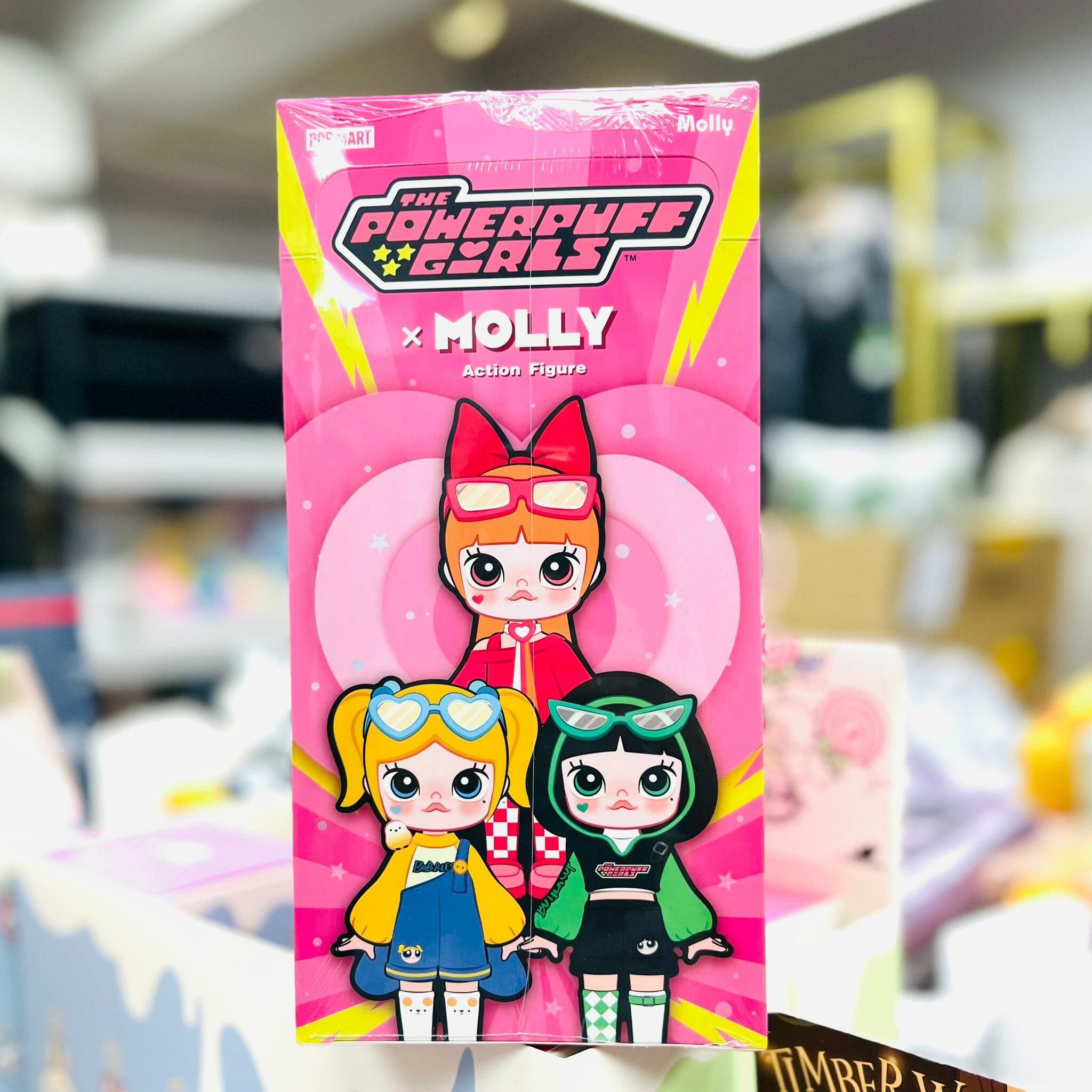 MOLLY x 飛天小女警 可動人偶盲盒手辦 (Set of 3) (POP MART)