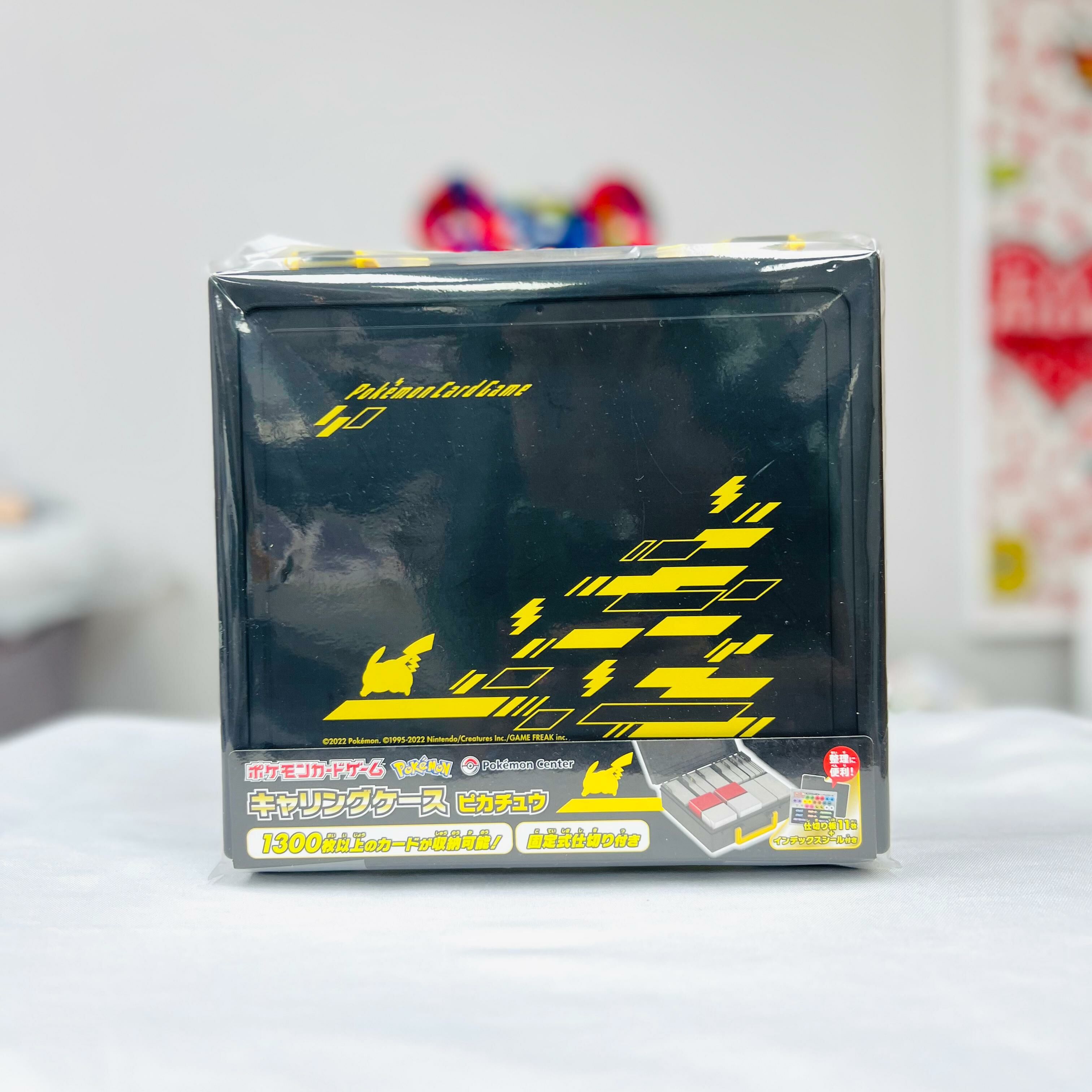 Pokemon Center Original Pokemon Card Game Carrying Case Pikachu Ver.2