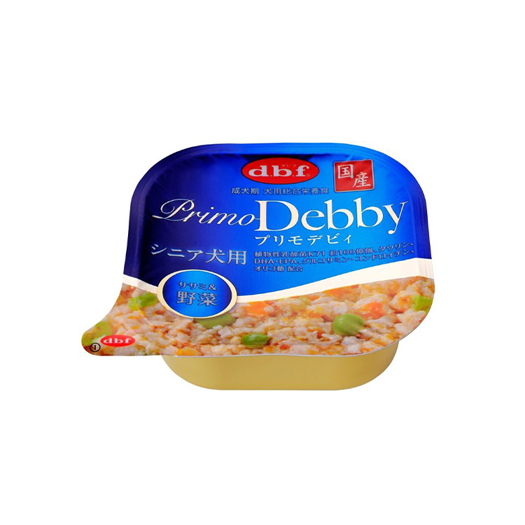 D.B.F  Primo Debby 老犬用 雞肝蔬菜濕糧 95g