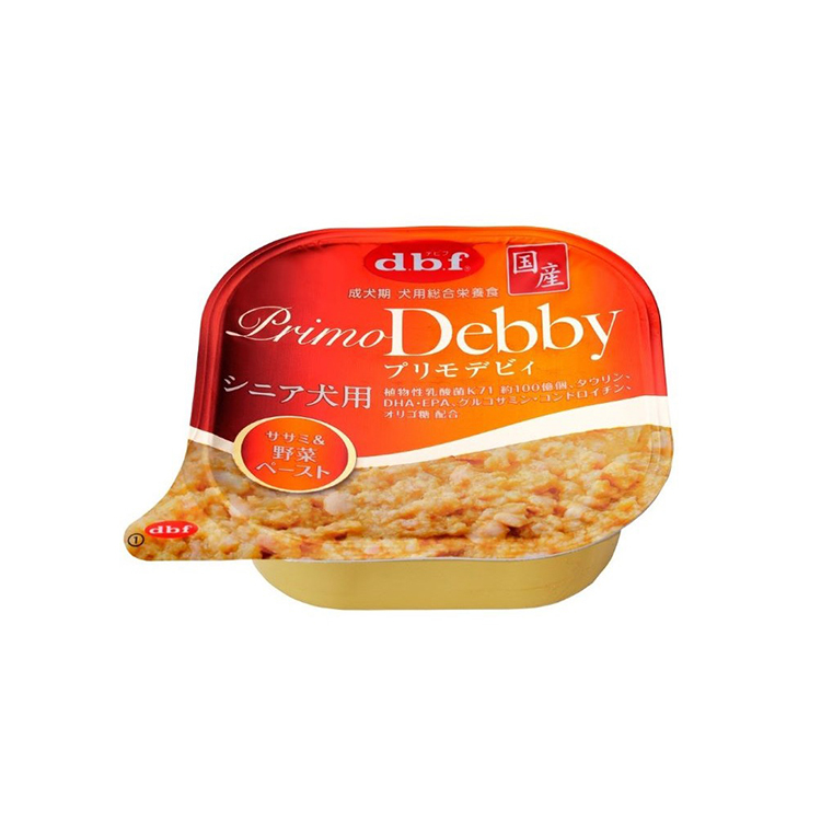 D.B.F  Primo Debby 老犬用 雞柳 +野菜肉泥 95g