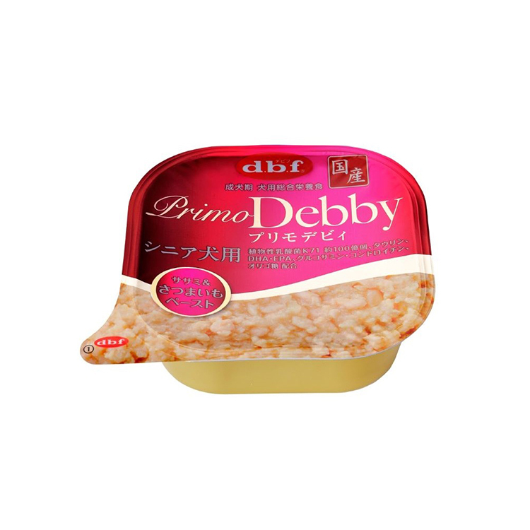 D.B.F  Primo Debby 老犬用 雞肉雞肝紅薯濕糧 95g