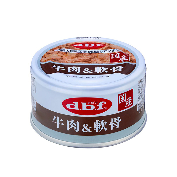 d.b.f 牛肉+豬軟骨罐 85g