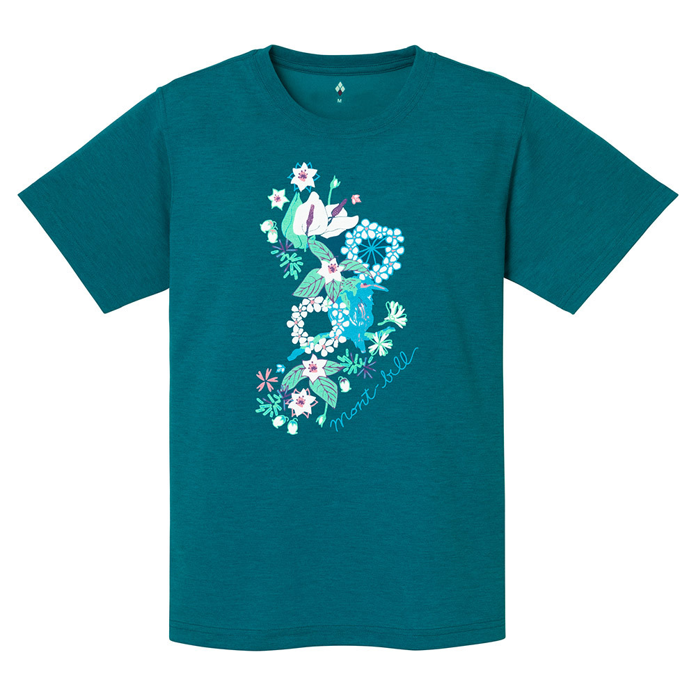 montbell: 快乾透氣 Wickron T Women's Bird and Flowers