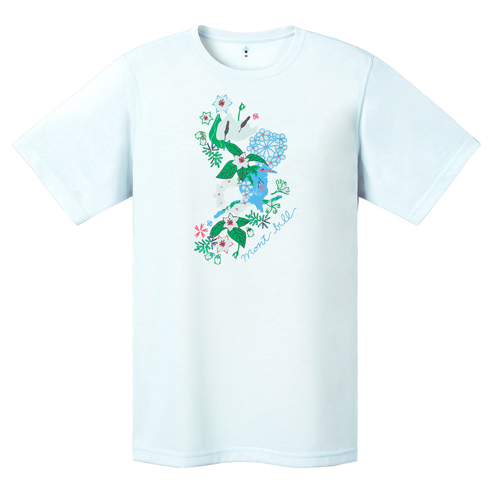 montbell: 快乾透氣 Wickron T Women's Bird and Flowers