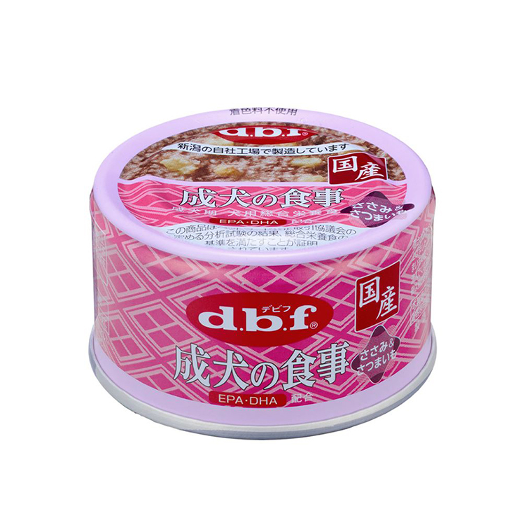 d.b.f 成犬用 雞柳  甜薯罐 85g