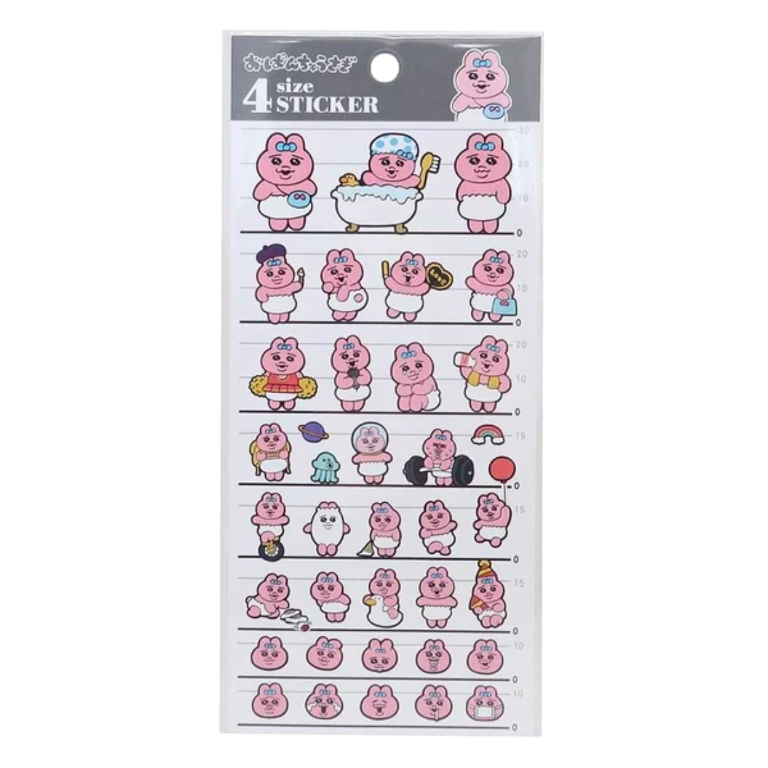 Kamio Sticker－Opanchu Usagi (Japanese Stationery Brand)