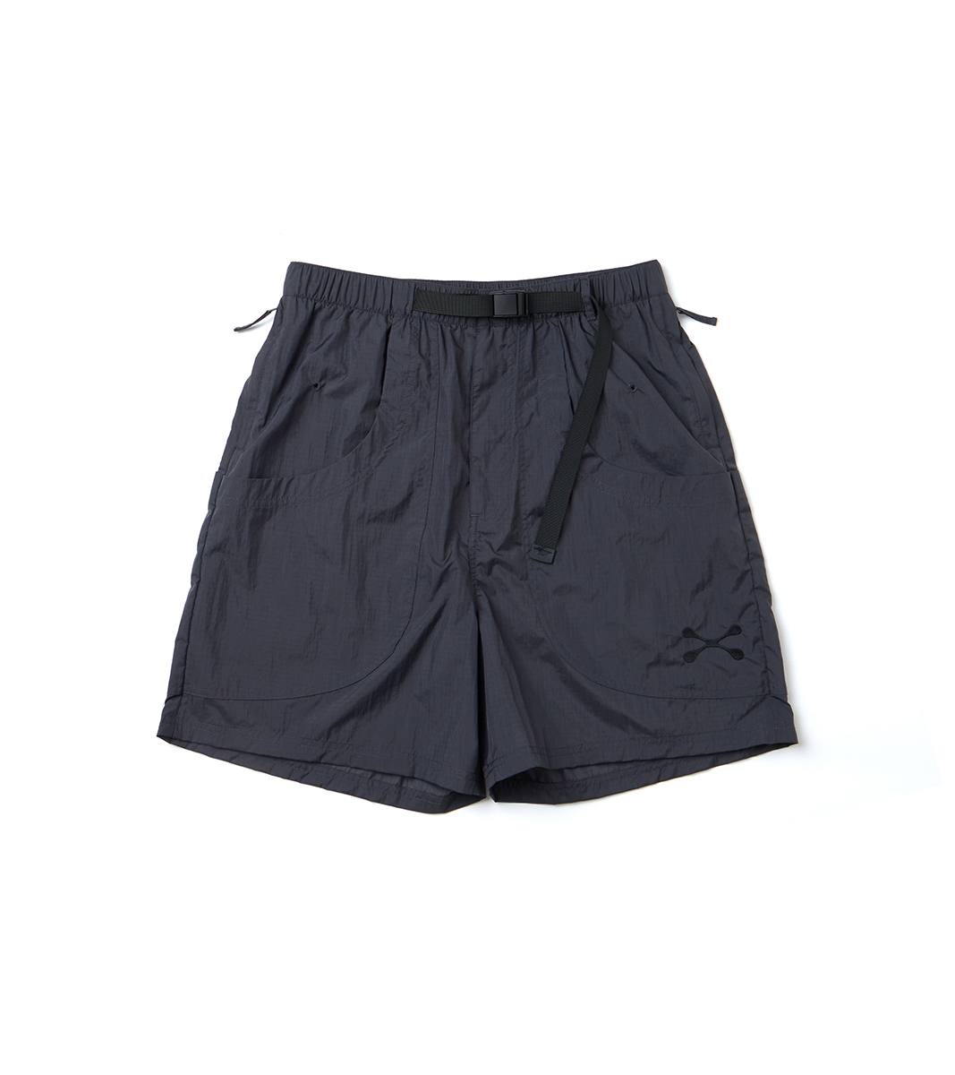 nozzle quiz® / Grid utility shorts - 鐵灰 Iron