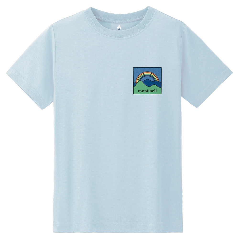 montbell: 快乾透氣 Wickron T Kid's Rainbow
