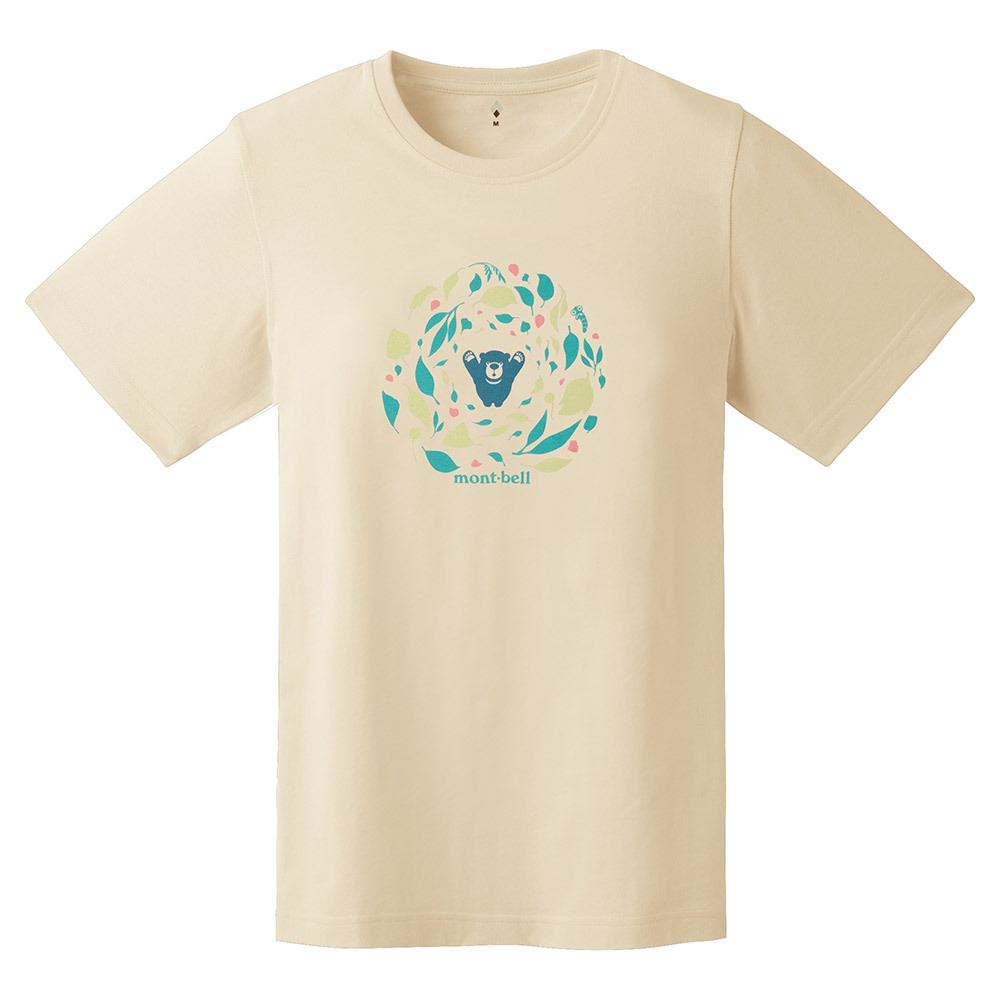 montbell: 快乾透氣 Wickron T Women's Leaf Dance