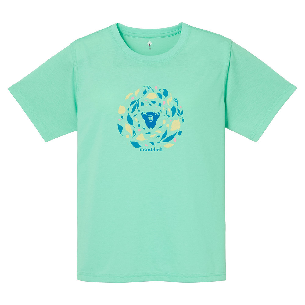 montbell: 快乾透氣 Wickron T Women's Leaf Dance