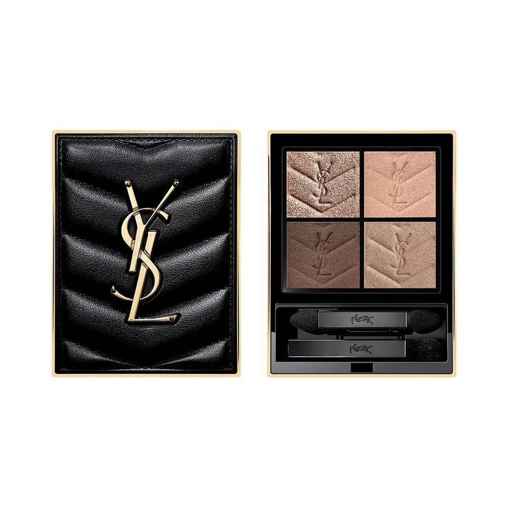 YSL BEAUTY 高定皮革四色眼影 100# Stora Dolls