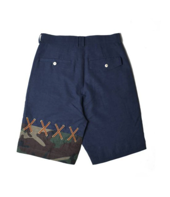 2017SS OqLiq three Reeve shorts 拼接 短褲 透氣 兩色 現貨