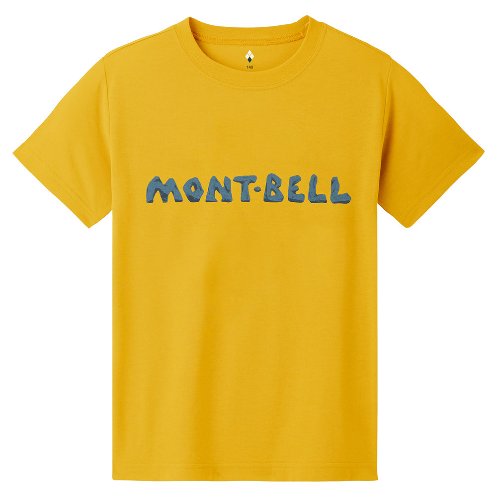 montbell: 快乾透氣 Wickron T Kid's Rock Logo