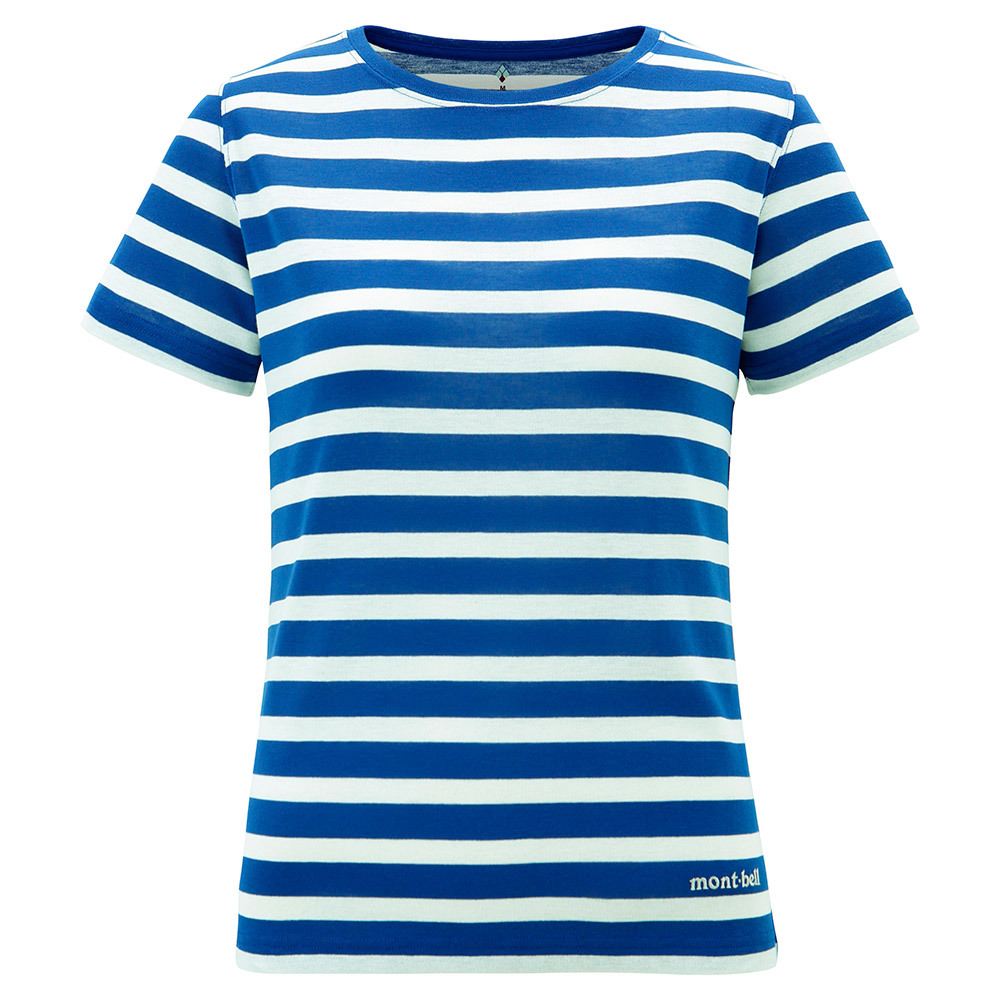 montbell: 快乾透氣 Wickron Striped T Women's