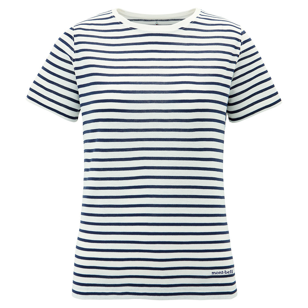 montbell: 快乾透氣 Wickron Striped T Women's