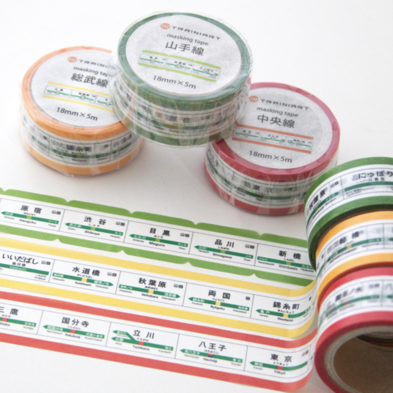 【現貨】TRAINIART JR膠紙