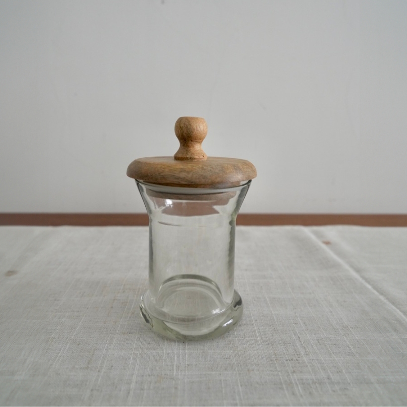 日本 magnet WAFFEL'S 木頭玻璃罐【Ｓ】