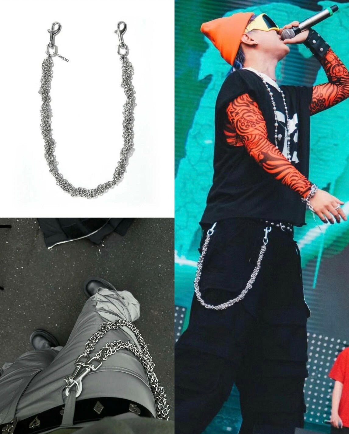 Fe3c 份量感 編織褲鏈 Braid Trouser Chain