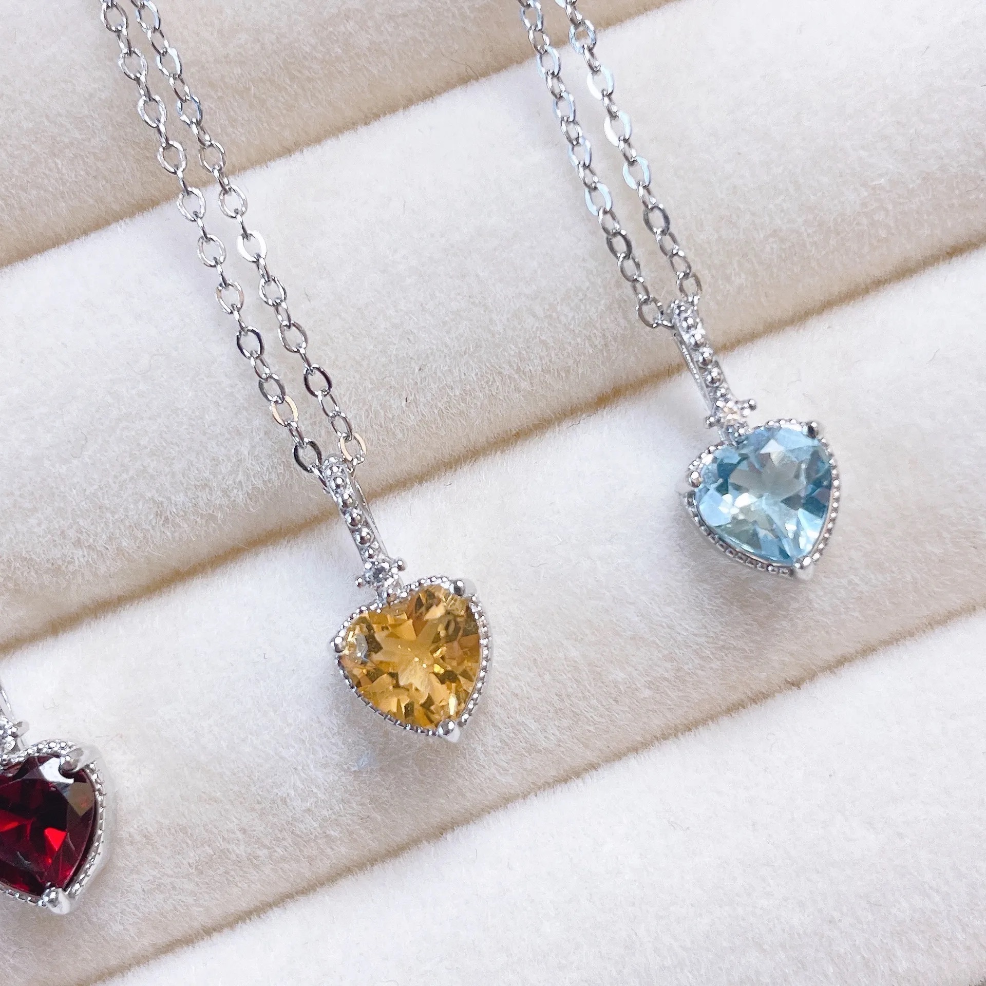 心心相印 | S925銀項鍊 | 四色