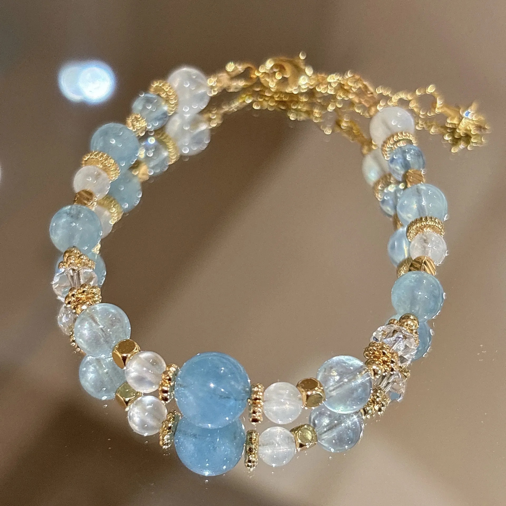 溝通安穩 | 治癒藍海 | 海藍寶《原附扣式：龍蝦扣》