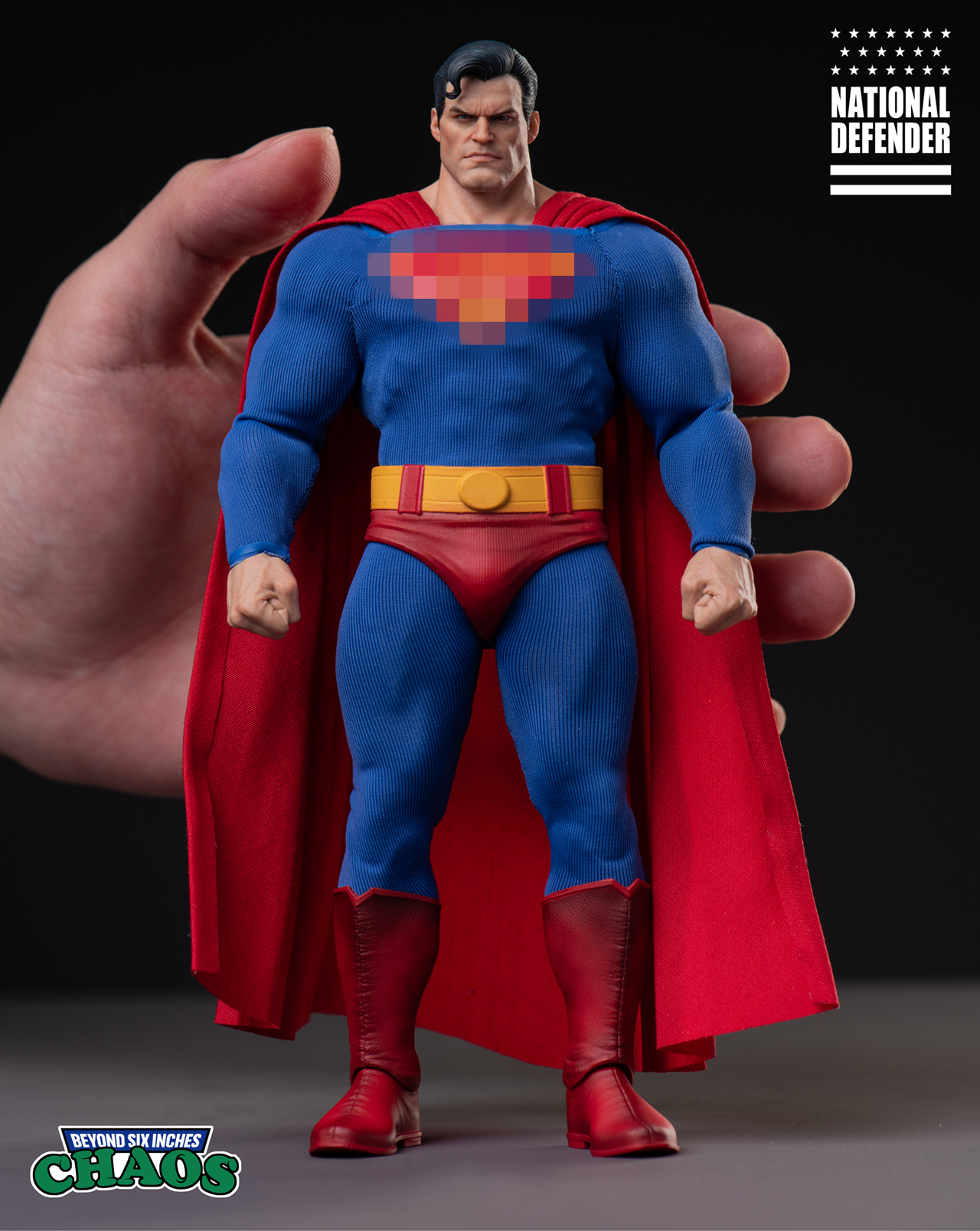 CHAOS 1/12 ナショナル・ディフェンダー　スーパーマン CHAOS- 1/12 National Defender Action Figure (CHAOS-001)