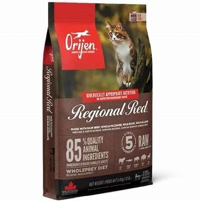 ORIJEN 渴望 Regional Red紅肉 無穀物 貓糧 5.4kg （全貓食用）